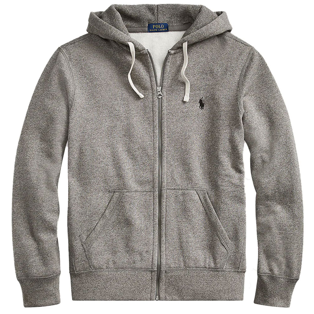 Хлопковая худи на молнии Polo Ralph Lauren, серый
Хлопковая худи на молнии Polo Ralph Lauren, серый
