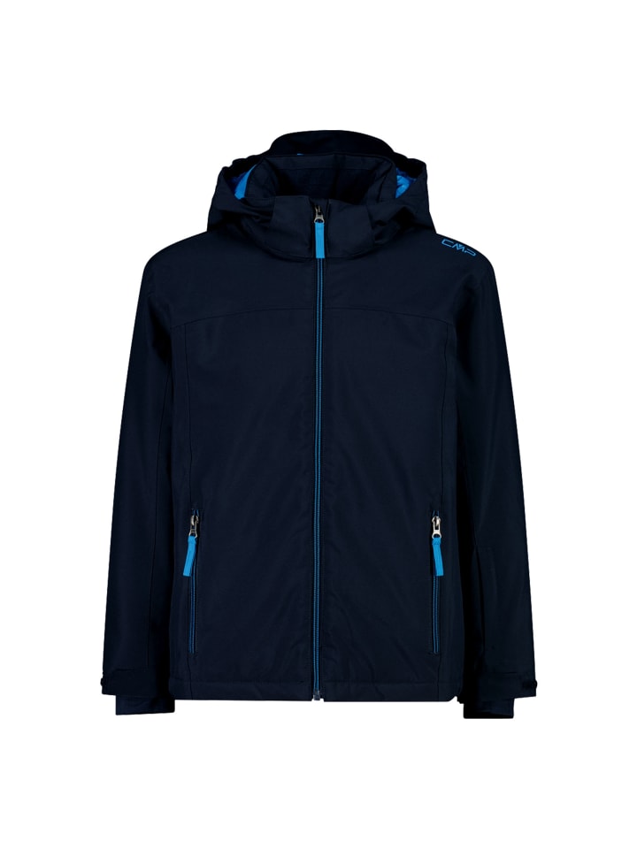 Детская куртка с капюшоном на кнопках темно-синего цвета cmp
Детская куртка с капюшоном на кнопках темно-синего цвета cmp