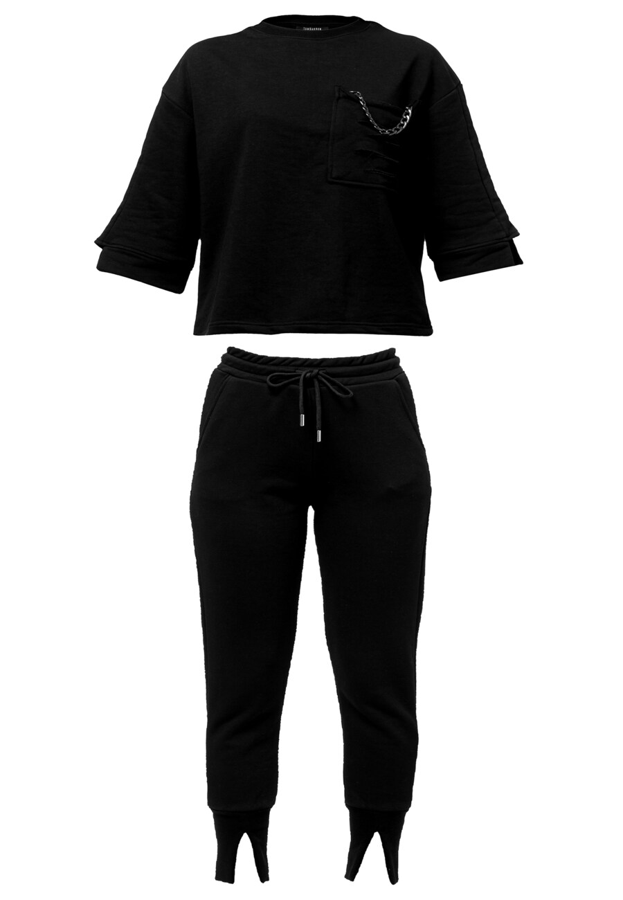 Спортивный костюм Tom Barron, черный
Спортивный костюм Tom Barron, черный