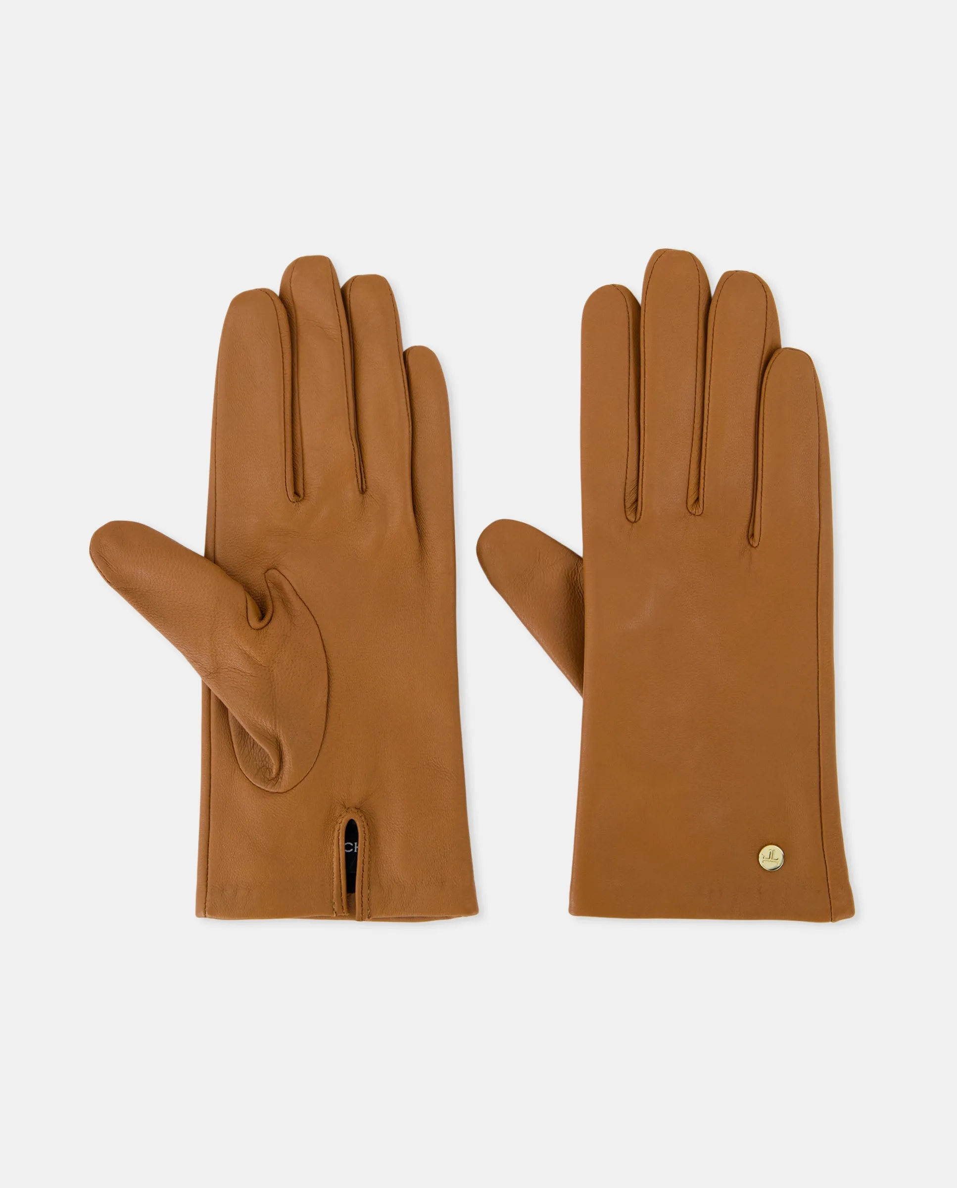 Базовые кожаные перчатки однотонного цвета Latouche, песочный
Базовые кожаные перчатки однотонного цвета Latouche, песочный