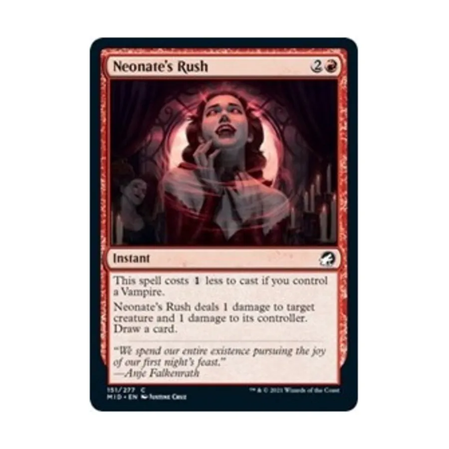 CCG Натиск Неоната (клавиша C), MTG - Innistrad - Midnight Hunt
CCG Натиск Неоната (клавиша C), MTG - Innistrad - Midnight Hunt