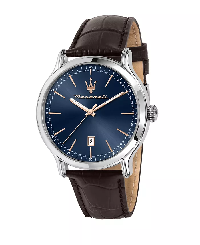 Мужские часы Date Brown из кожи, 42 мм Maserati
Мужские часы Date Brown из кожи, 42 мм Maserati