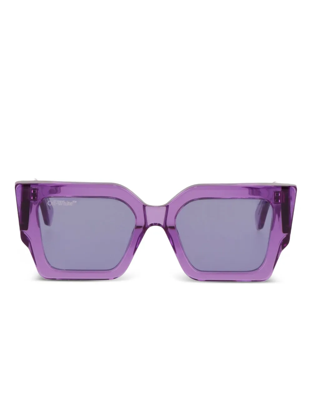 Солнцезащитные очки в квадратной оправе, украшенные стрелами Off-White Eyewear, фиолетовый
Солнцезащитные очки в квадратной оправе, украшенные стрелами Off-White Eyewear, фиолетовый