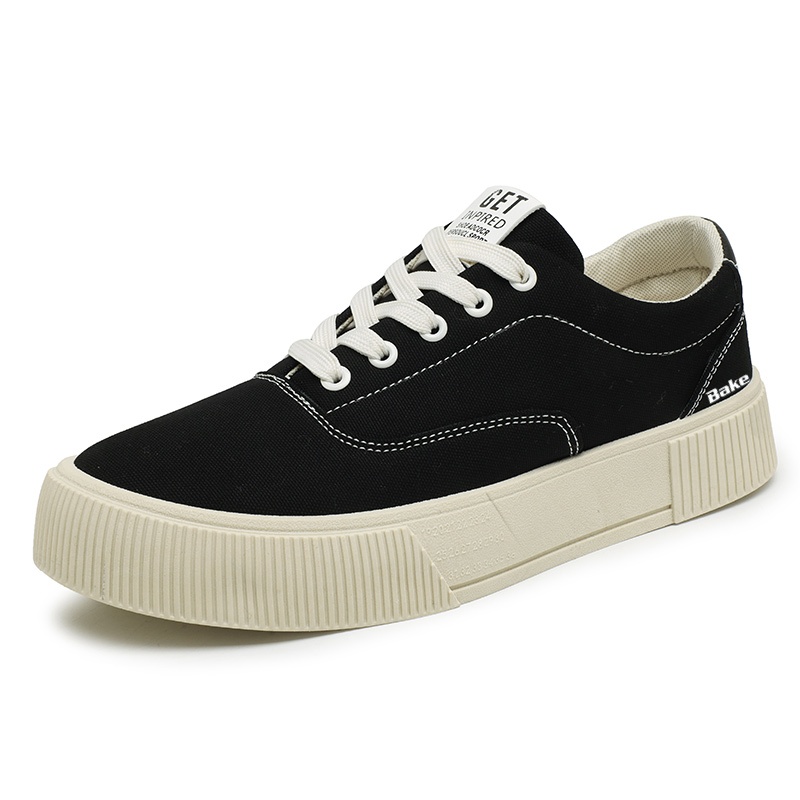 Нескользящие и дышащие низкие мужские кроссовки для скейтбординга BAKE, Black
Нескользящие и дышащие низкие мужские кроссовки для скейтбординга BAKE, Black