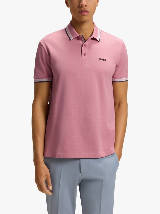 Хлопковая поло с логотипом BOSS HUGO BOSS
Хлопковая поло с логотипом BOSS HUGO BOSS