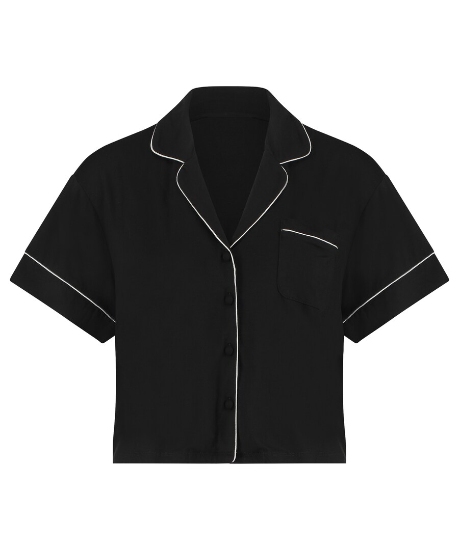 Пижамная рубашка Hunkemöller Essential, черный
Пижамная рубашка Hunkemöller Essential, черный