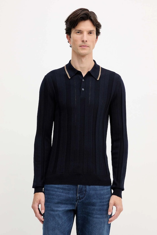 Шерстяной свитер Trussardi, темно-синий
Шерстяной свитер Trussardi, темно-синий