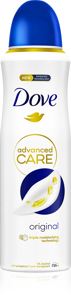 Оригинальный антиперспирант Advanced Care для женщин Dove, 200 мл
Оригинальный антиперспирант Advanced Care для женщин Dove, 200 мл
