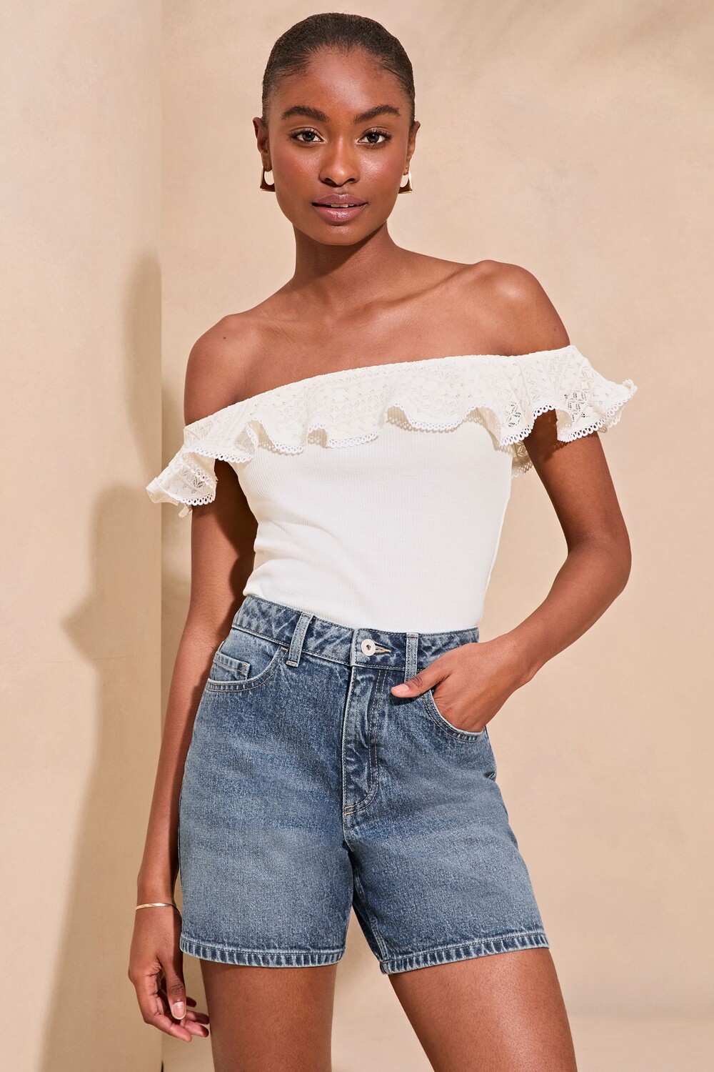 Мама вырезала джинсовые шорты Lipsy, синий
Мама вырезала джинсовые шорты Lipsy, синий