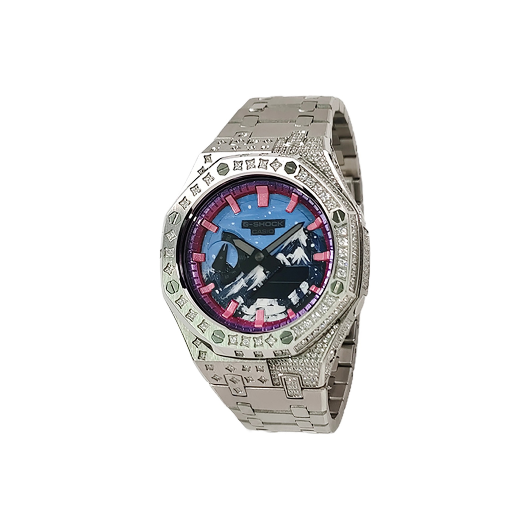 CASIO Ретро серия кварцевый механизм браслет из нержавеющей стали мужские часы розовый циферблат
CASIO Ретро серия кварцевый механизм браслет из нержавеющей стали мужские часы розовый циферблат