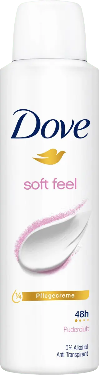 Деоспрей-антитранспирант Soft Feel 150 мл Dove
Деоспрей-антитранспирант Soft Feel 150 мл Dove