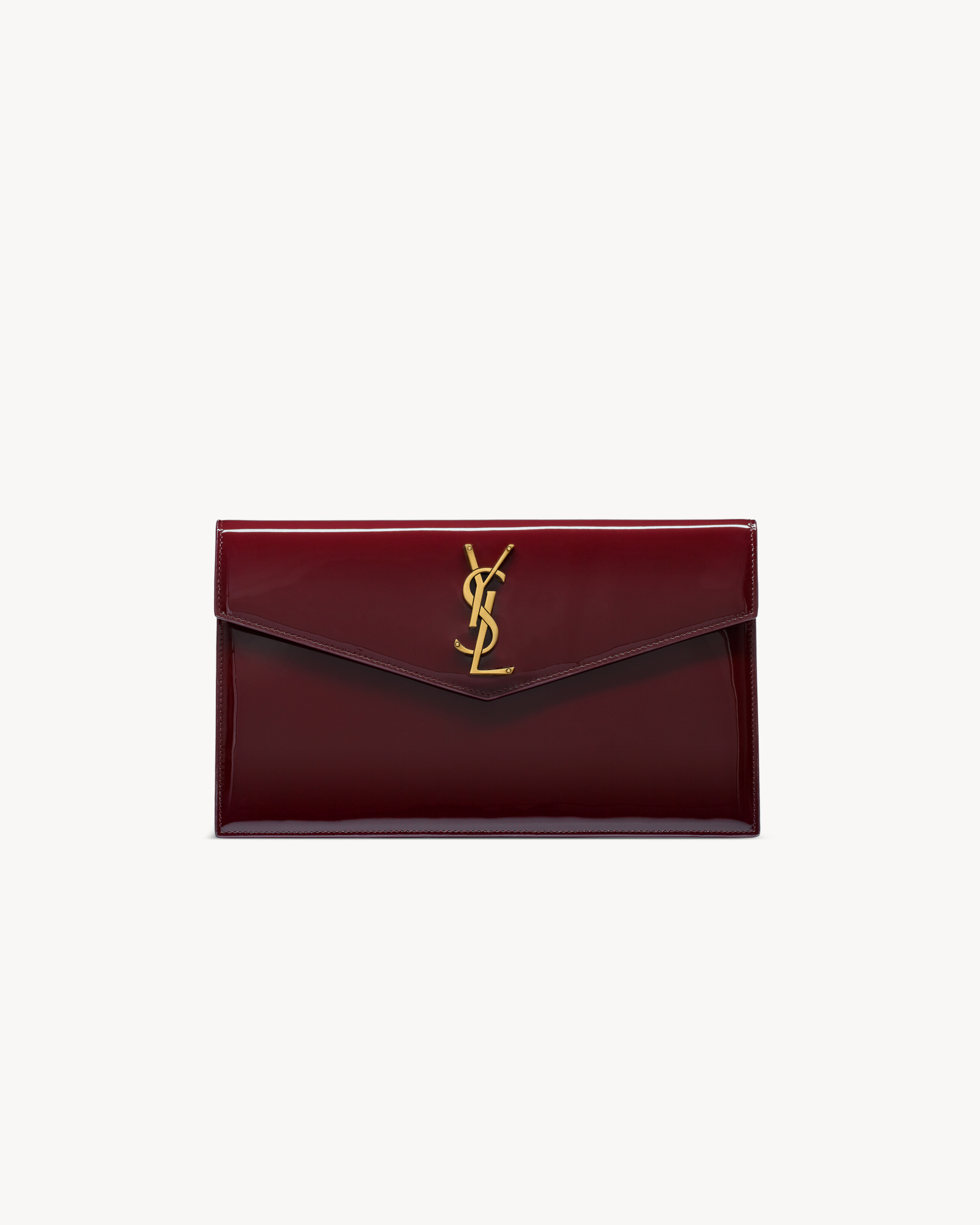 Клатч UPTOWN из лаковой кожи Saint Laurent, бордо
Клатч UPTOWN из лаковой кожи Saint Laurent, бордо