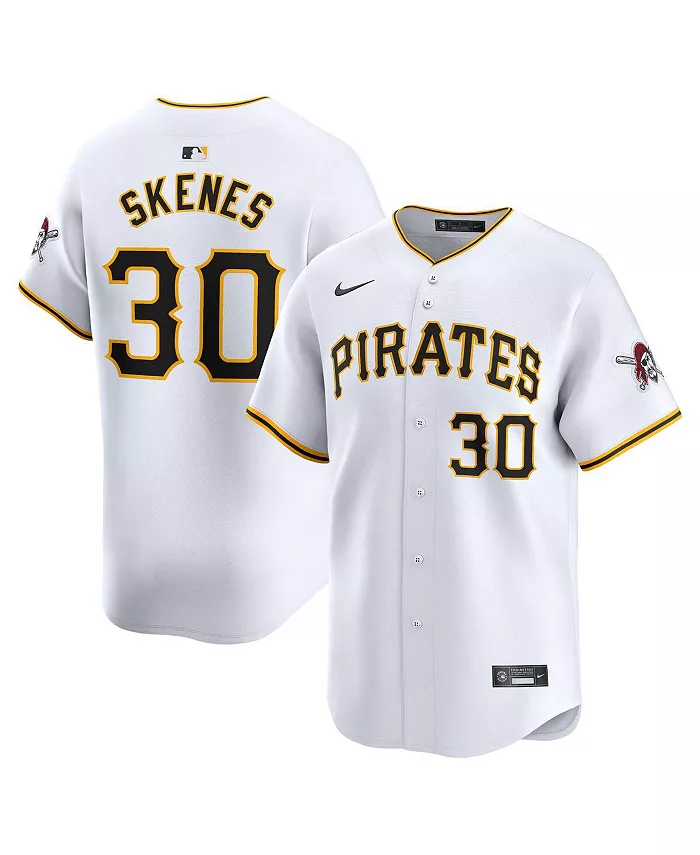 Мужская белая ограниченная игровая футболка Pittsburgh Pirates с именем Paul Skenes Nike
Мужская белая ограниченная игровая футболка Pittsburgh Pirates с именем Paul Skenes Nike