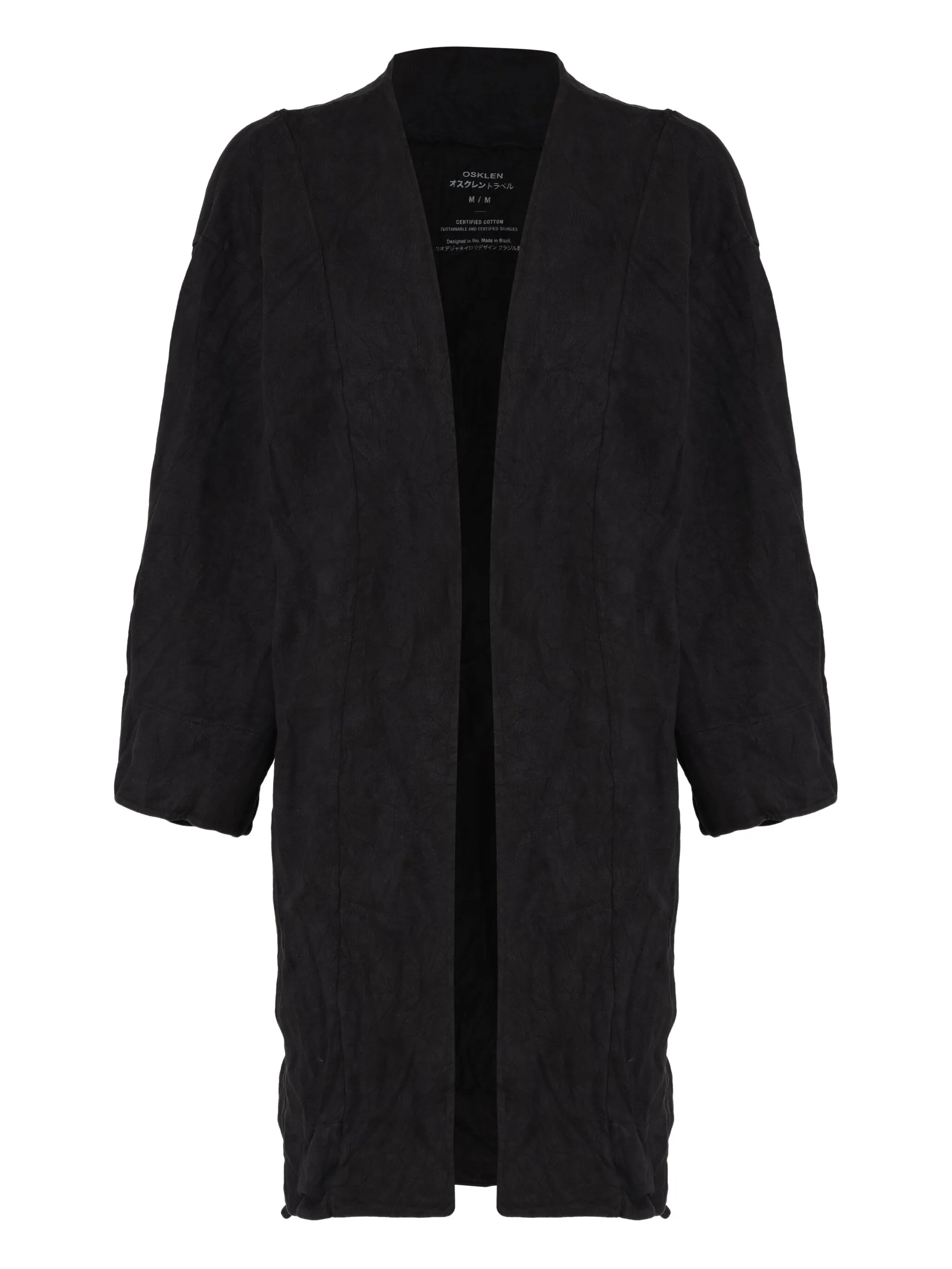 Фактурная накидка без застежки Osklen, черный
Фактурная накидка без застежки Osklen, черный