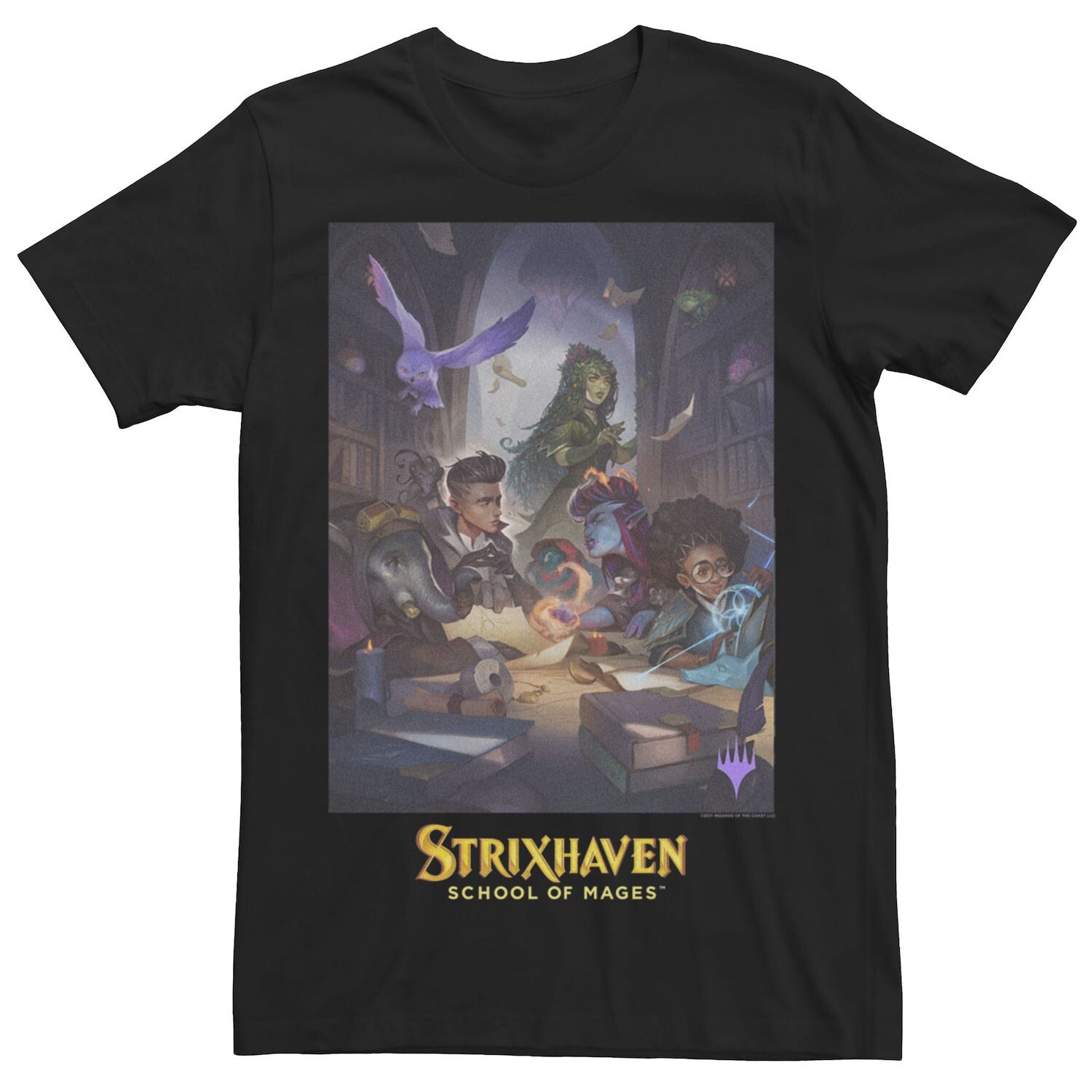 Мужская футболка с плакатом Magic The Gathering Strixhaven School Of Mages Licensed Character
Мужская футболка с плакатом Magic The Gathering Strixhaven School Of Mages Licensed Character