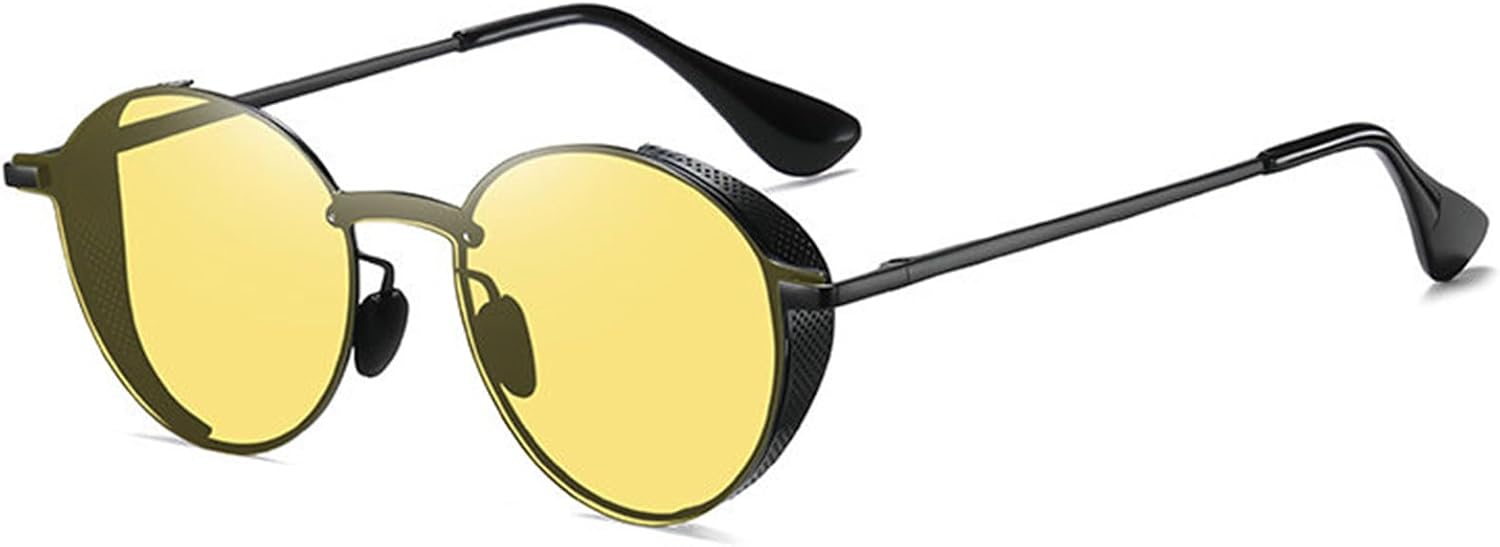 Солнцезащитные очки COTIA в стиле ретро, круглые, круглые, для мужчин и женщин, поляризованные, с металлической оправой, модный панк-дизайн, классические солнцезащитные очки, Yellow
Солнцезащитные очки COTIA в стиле ретро, круглые, круглые, для мужчин и женщин, поляризованные, с металлической оправой, модный панк-дизайн, классические солнцезащитные очки, Yellow