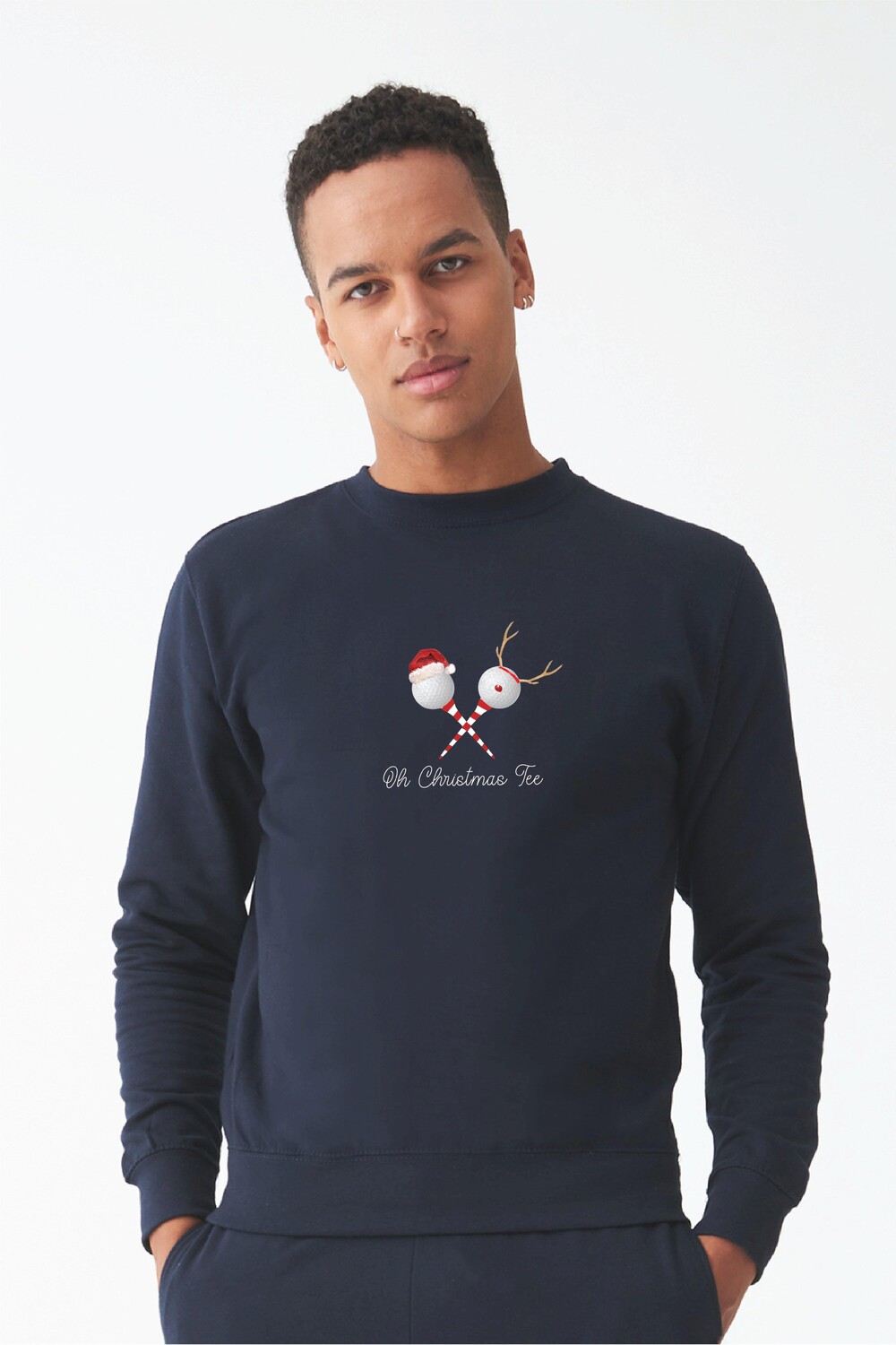 Рождественская футболка для гольфа, Рождественский джемпер The Alphabet Gift Shop, синий
Рождественская футболка для гольфа, Рождественский джемпер The Alphabet Gift Shop, синий