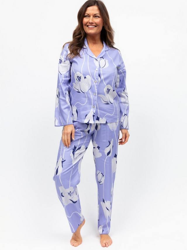 Длинный комплект пижамы с длинными рукавами и цветочным принтом Cyberjammies, Lilac
Длинный комплект пижамы с длинными рукавами и цветочным принтом Cyberjammies, Lilac
