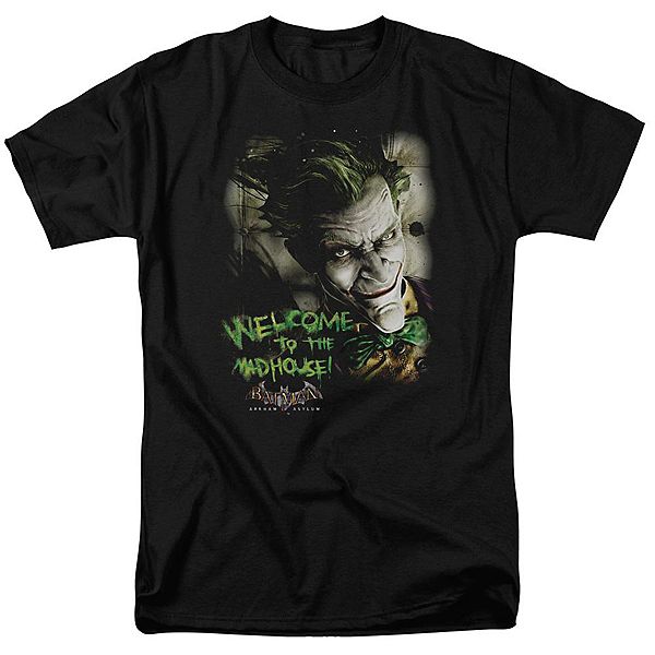 Футболка с принтом Batman Arkham Asylum Welcome to the Madhouse Licensed Character
Футболка с принтом Batman Arkham Asylum Welcome to the Madhouse Licensed Character