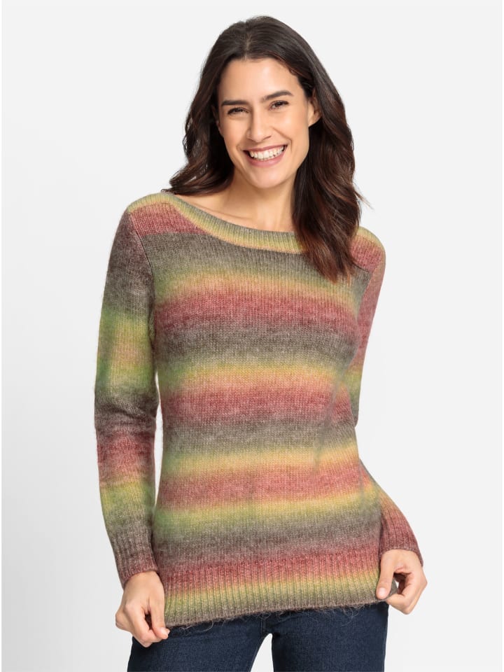 WITT WEIDEN Вязаный свитер вишнево-бежевого цвета
WITT WEIDEN Вязаный свитер вишнево-бежевого цвета