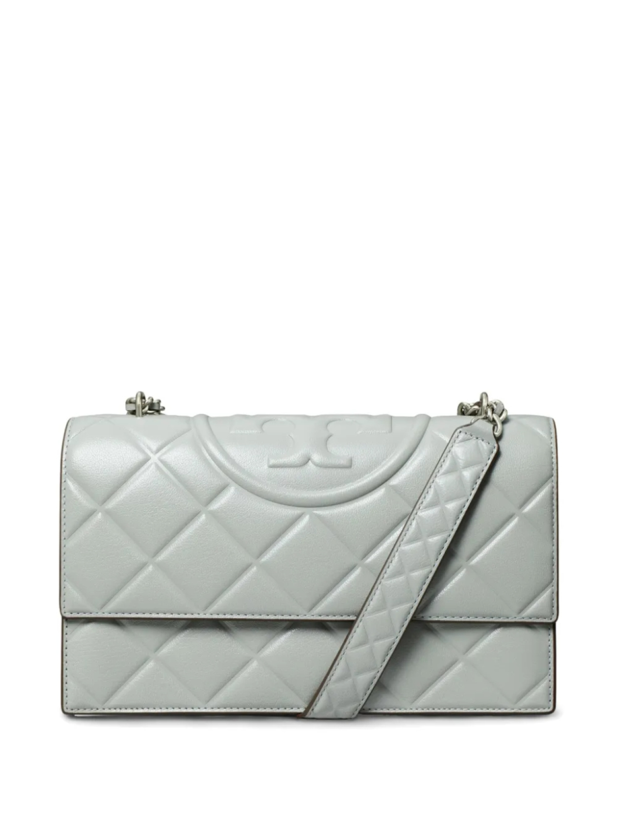 Маленькая сумка-трансформер Fleming на плечо Tory Burch, серый
Маленькая сумка-трансформер Fleming на плечо Tory Burch, серый