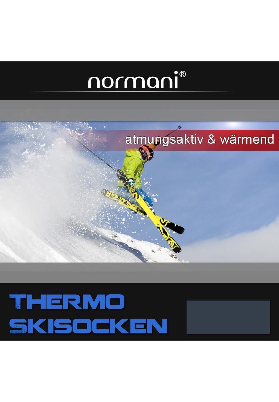 2 пары лыжных гольфов New-Style normani, цвет Schwarz Dunkelgrau Grau
2 пары лыжных гольфов New-Style normani, цвет Schwarz Dunkelgrau Grau