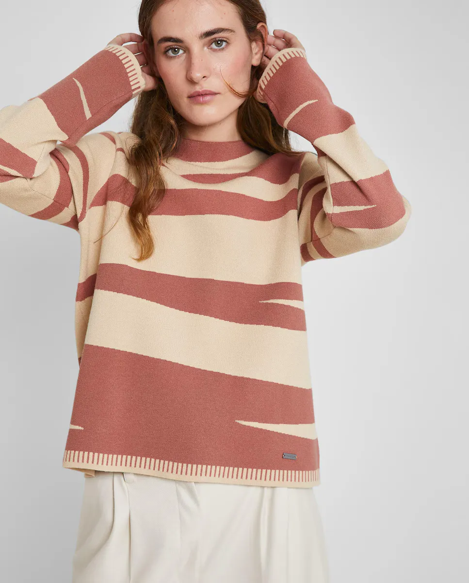 Женский свитер с воротником Перкинс Trucco, мультиколор
Женский свитер с воротником Перкинс Trucco, мультиколор