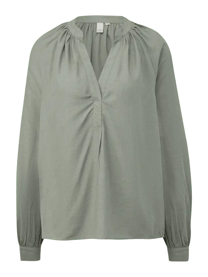 Блуза QS langarm, зеленый
Блуза QS langarm, зеленый