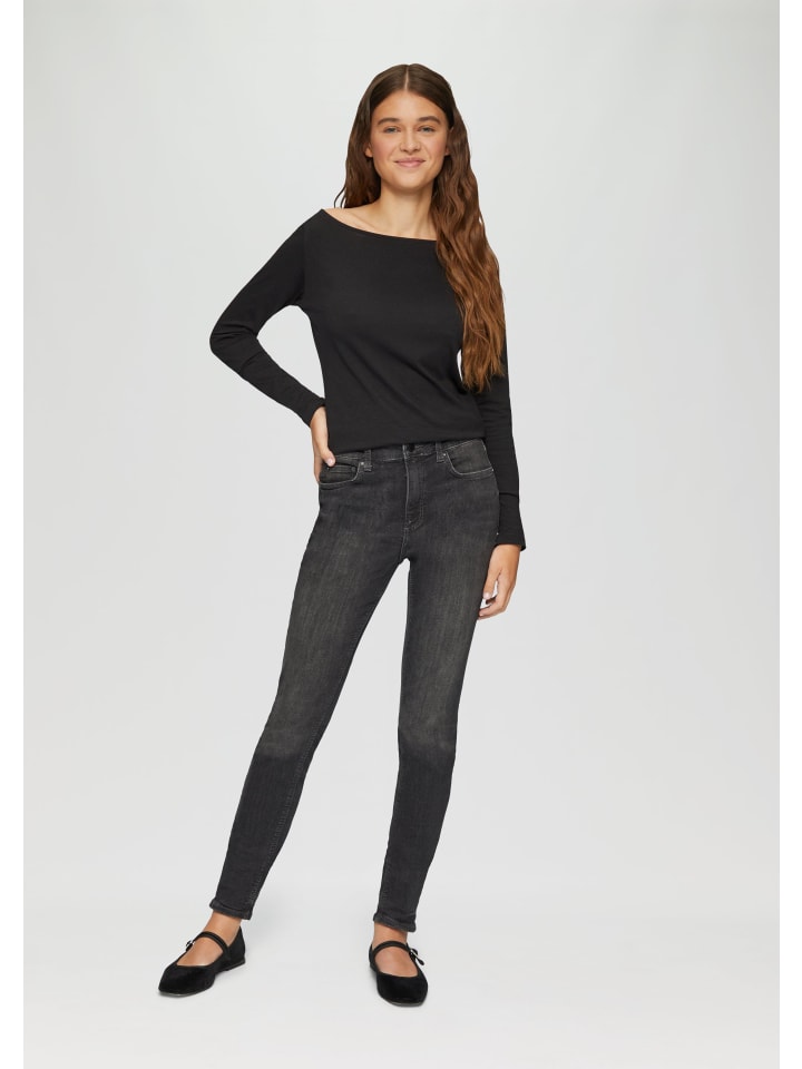 Тканевые брюки QS Jeans-Hose lang, серый 
Тканевые брюки QS Jeans-Hose lang, серый