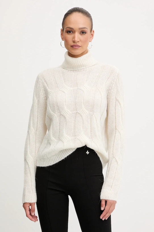 Свитер с добавлением шерсти Liu Jo, бежевый
Свитер с добавлением шерсти Liu Jo, бежевый