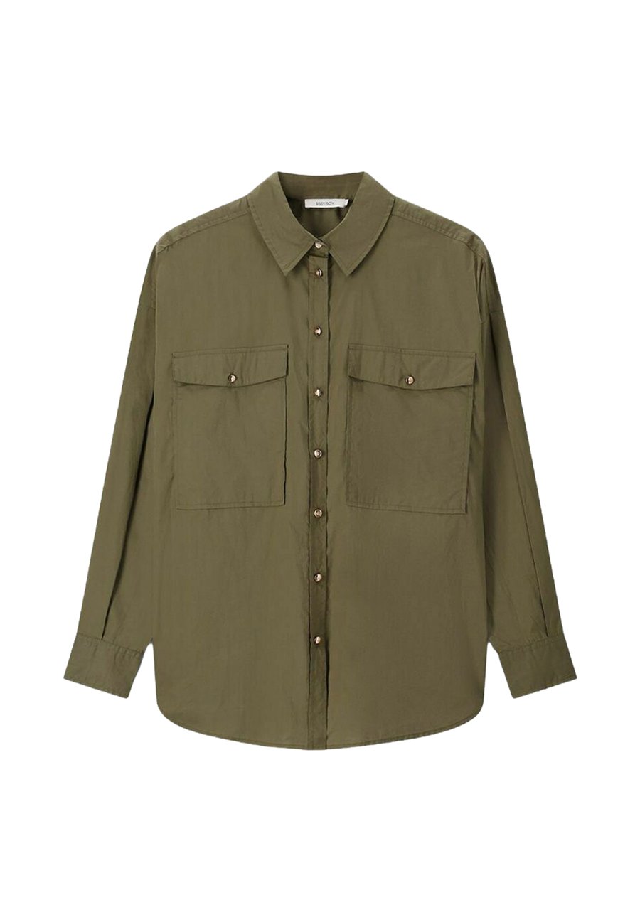 Блуза Sissy-Boy Button-down blouse, Dunkelgrün/Dark Green
Блуза Sissy-Boy Button-down blouse, Dunkelgrün/Dark Green