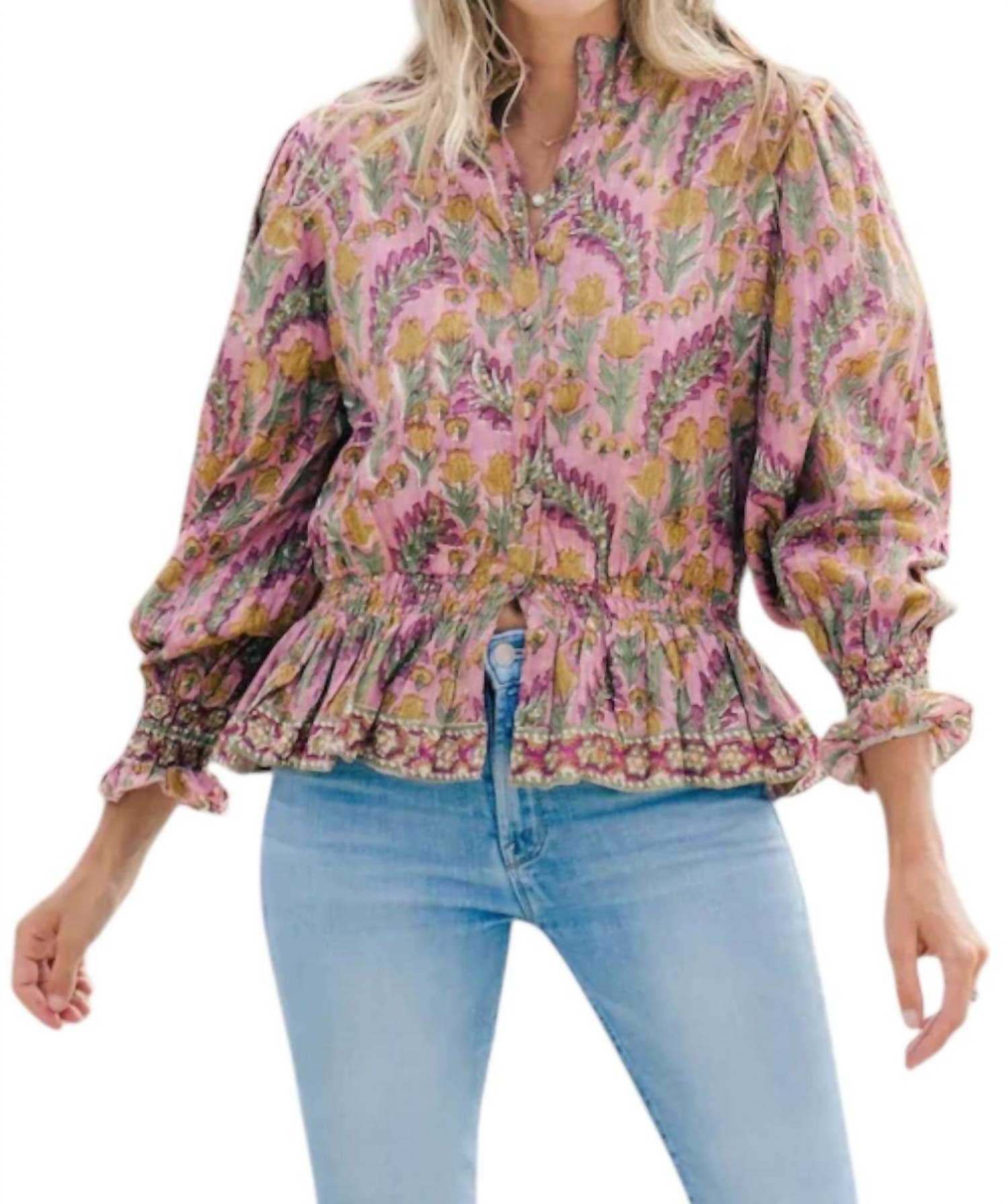 Блуза «Кленовый цвет» фиолетового цвета Clara the Label
Блуза «Кленовый цвет» фиолетового цвета Clara the Label