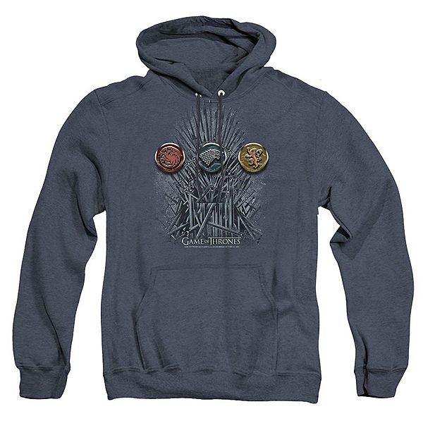 Толстовка с капюшоном Game of Thrones For the Throne Sigils взрослая heather Licensed Character
Толстовка с капюшоном Game of Thrones For the Throne Sigils взрослая heather Licensed Character