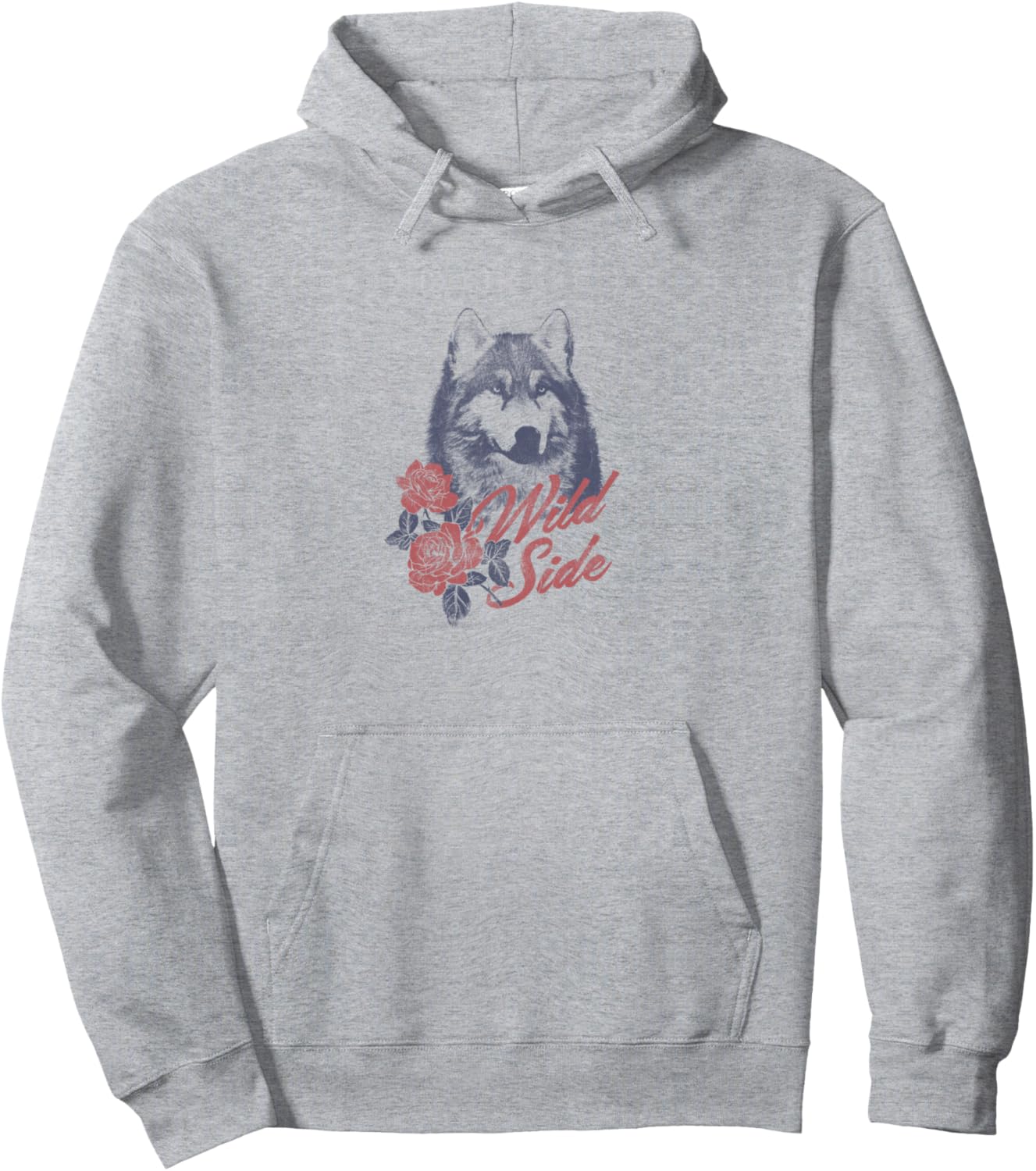 Худи Wild Side Roses and Wolf, серое Trendy Apparel
Худи Wild Side Roses and Wolf, серое Trendy Apparel