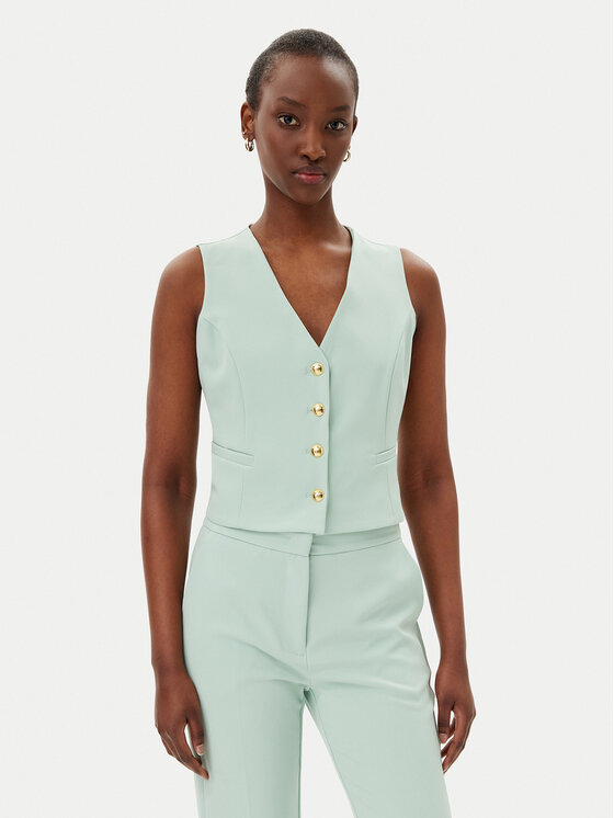 Жилет стандартного кроя 25EB128/43SP Maryley, зеленый
Жилет стандартного кроя 25EB128/43SP Maryley, зеленый