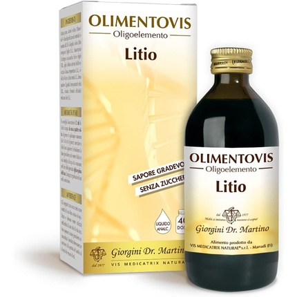 Giorgini Dr. Martino Пищевая добавка LITIO OLIMENTOVIS 200 мл Dr. Giorgini
Giorgini Dr. Martino Пищевая добавка LITIO OLIMENTOVIS 200 мл Dr. Giorgini