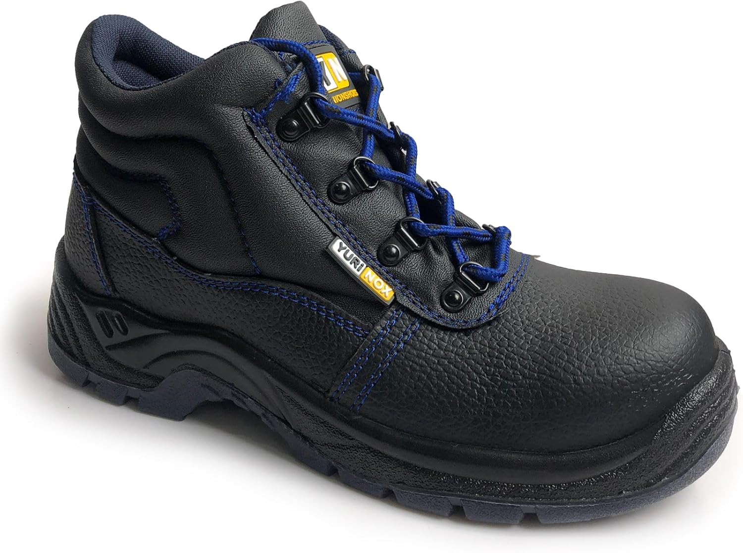 Ботинки YURINOX Unionshoes - защитный носок из композитного материала - дышащие и легкие - ботинки для строительства и склада, черный
Ботинки YURINOX Unionshoes - защитный носок из композитного материала - дышащие и легкие - ботинки для строительства и склада, черный