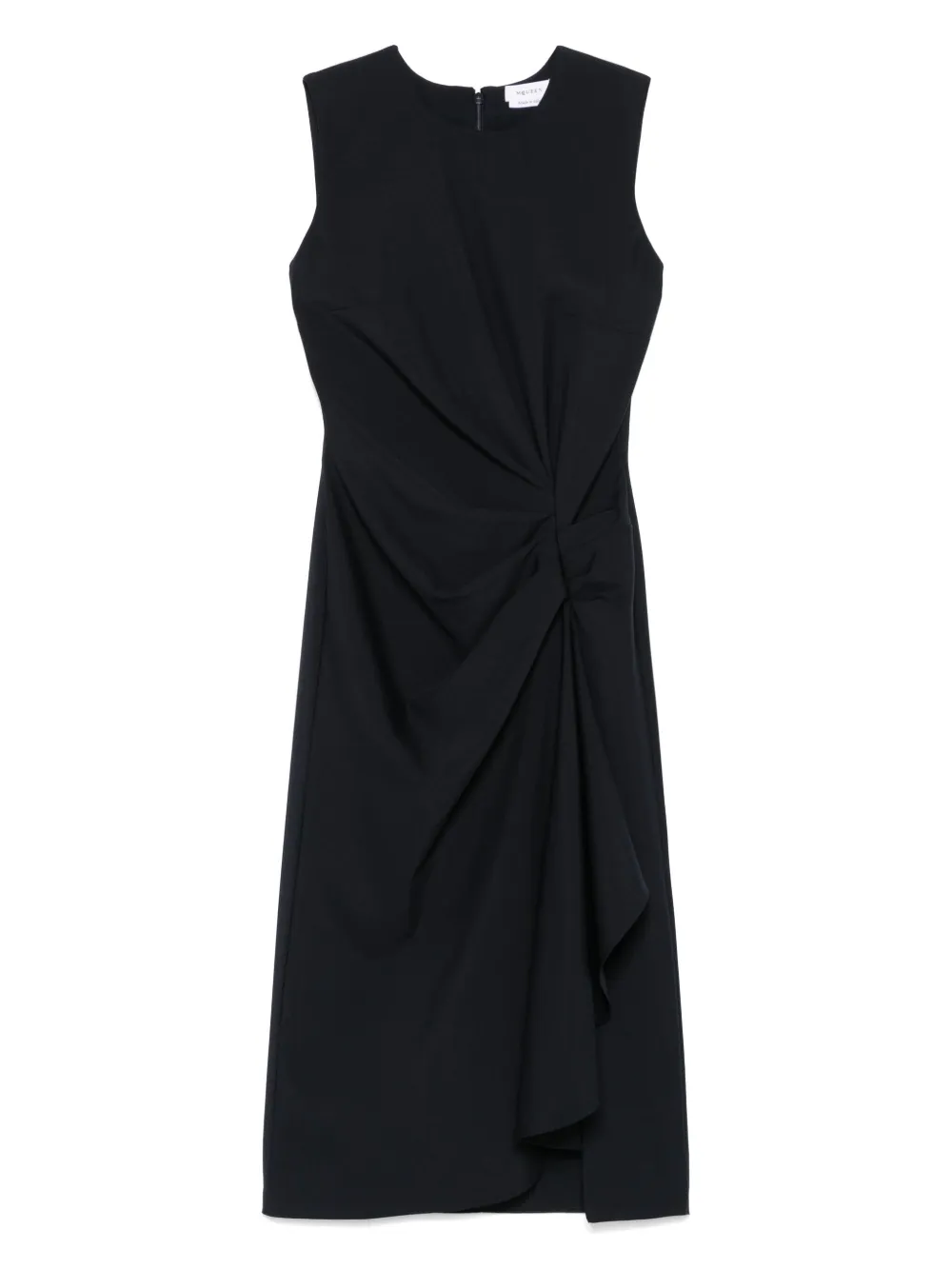 Драпированное платье миди Alexander McQueen, синий
Драпированное платье миди Alexander McQueen, синий
