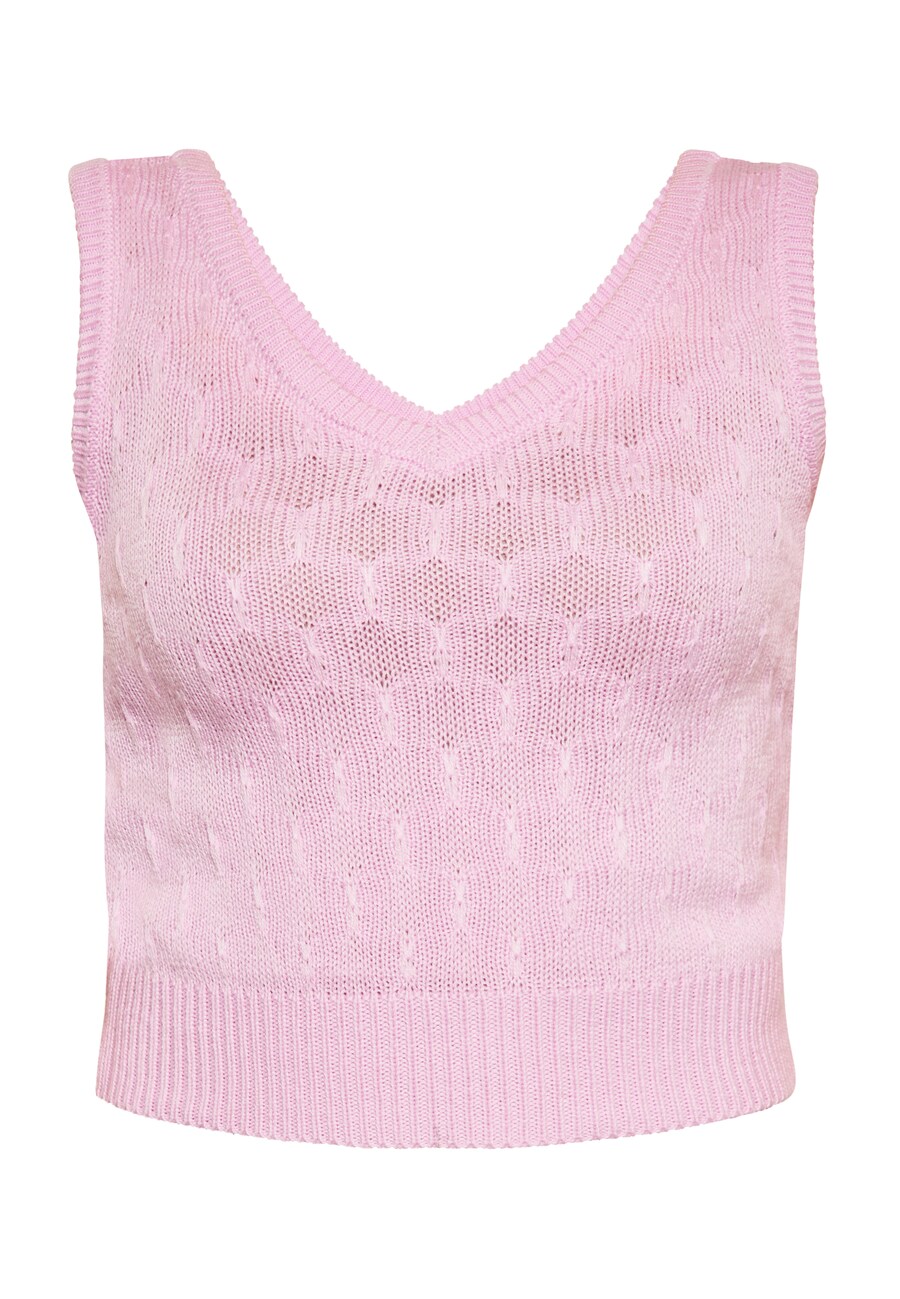 Вязаный топ MYMO, розовый
Вязаный топ MYMO, розовый