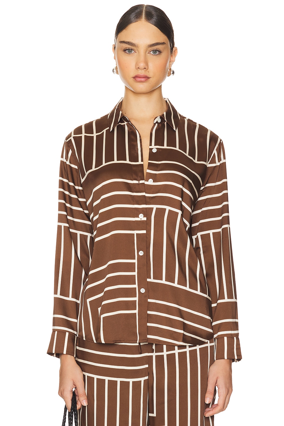 Рубашка Elias от Rails, brown line art
Рубашка Elias от Rails, brown line art