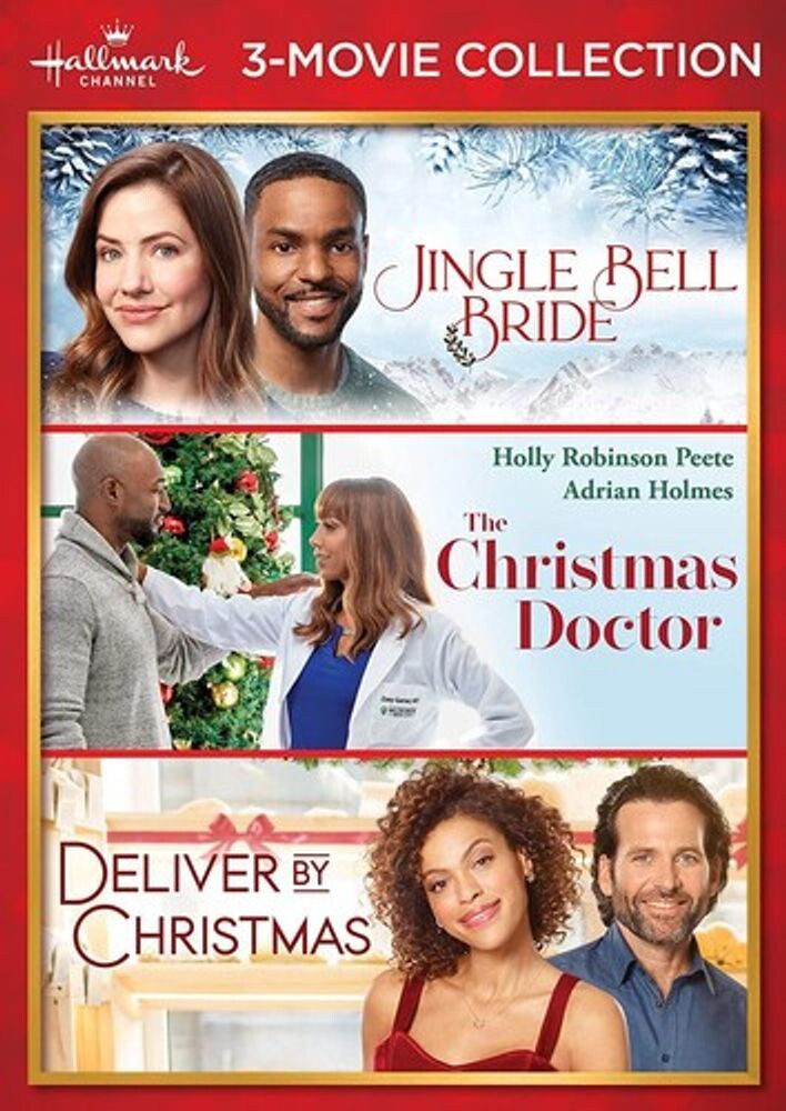 Диск DVD Hallmark: Jingle Bell Bride / The Christmas Doctor / Deliver by Christmas
Диск DVD Hallmark: Jingle Bell Bride / The Christmas Doctor / Deliver by Christmas