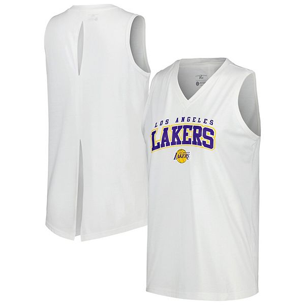 Женская белая майка Los Angeles Lakers с пайсли Levelwear
Женская белая майка Los Angeles Lakers с пайсли Levelwear