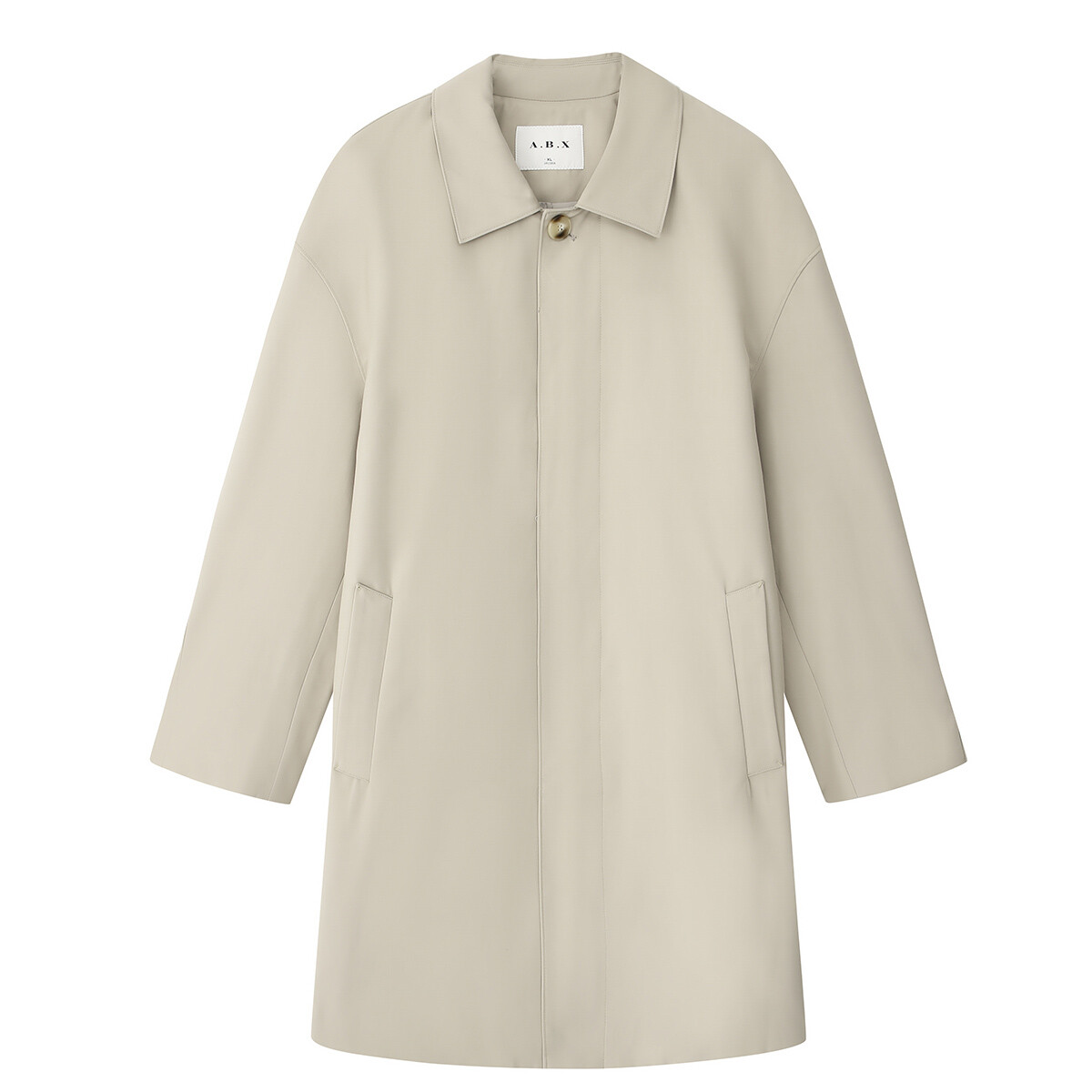 Мужской тренч A.B.X, Черный
Мужской тренч A.B.X, Черный