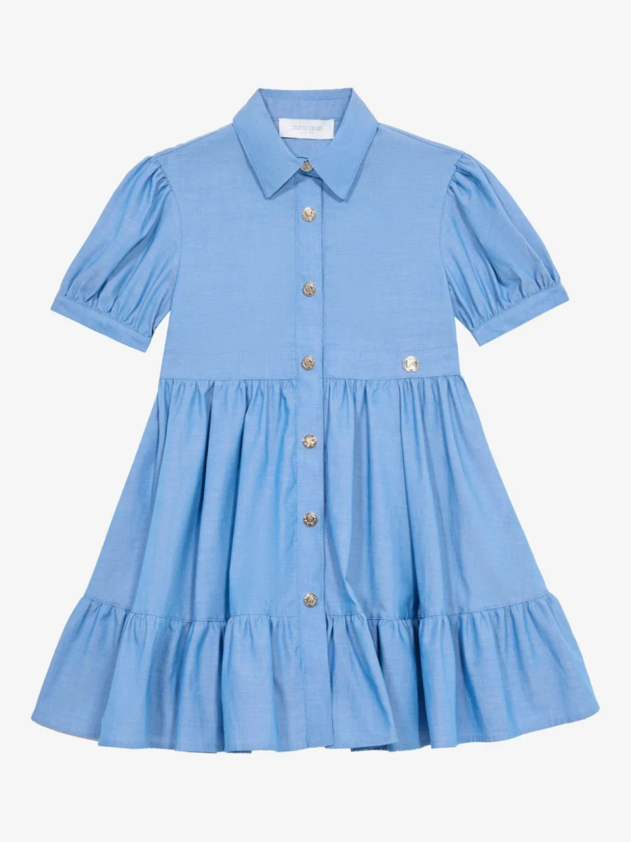 Платье из поплина Roberto Cavalli Junior, синий
Платье из поплина Roberto Cavalli Junior, синий