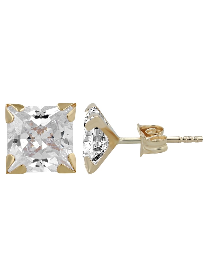 Adeliás Женские серьги - золотые серьги-гвоздики 333 с кубическим цирконием в золоте
Adeliás Женские серьги - золотые серьги-гвоздики 333 с кубическим цирконием в золоте