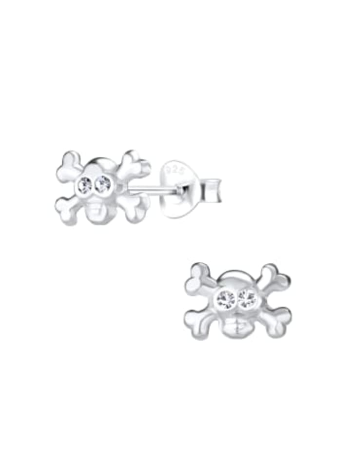 Alexander York Серьги-гвоздики в виде черепов из серебра 925 пробы, комплект из 2 штук
Alexander York Серьги-гвоздики в виде черепов из серебра 925 пробы, комплект из 2 штук