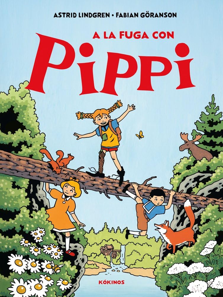 A la fuga con Pippi (Editorial Kókinos)
A la fuga con Pippi (Editorial Kókinos)