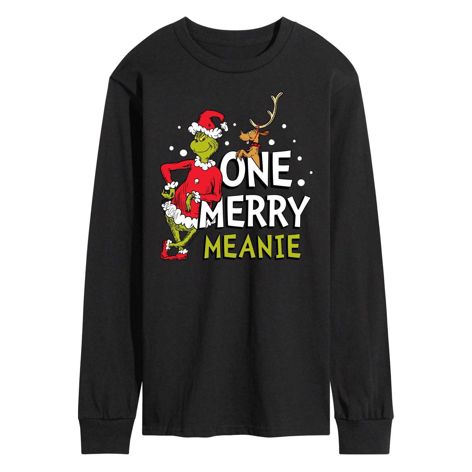 Мужская футболка Dr. Seuss Grinch One Merry Meanie с длинными рукавами Licensed Character
Мужская футболка Dr. Seuss Grinch One Merry Meanie с длинными рукавами Licensed Character
