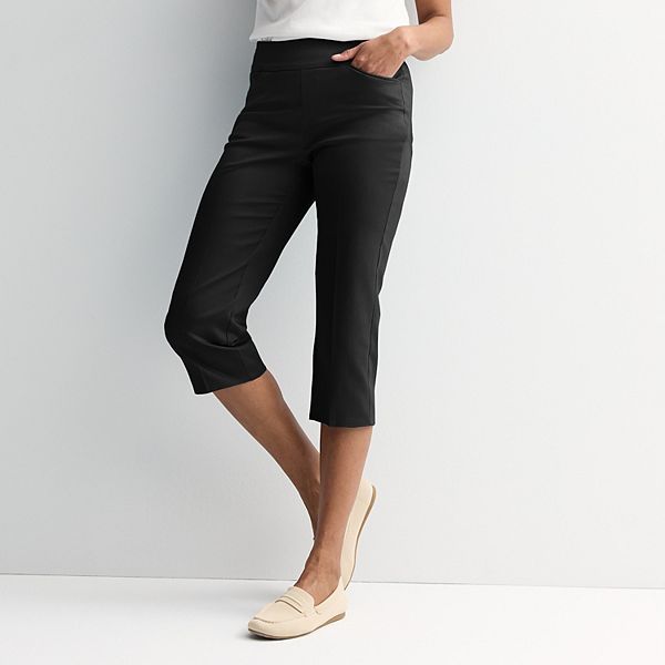 Женские капри effortless stretch Croft & Barrow, Black
Женские капри effortless stretch Croft & Barrow, Black