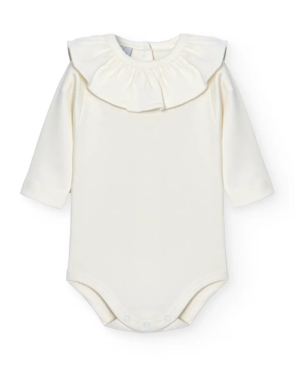 Упаковка из 2 детских боди с оборкой на шее и длинными рукавами BABIDÚ, бежевый
Упаковка из 2 детских боди с оборкой на шее и длинными рукавами BABIDÚ, бежевый